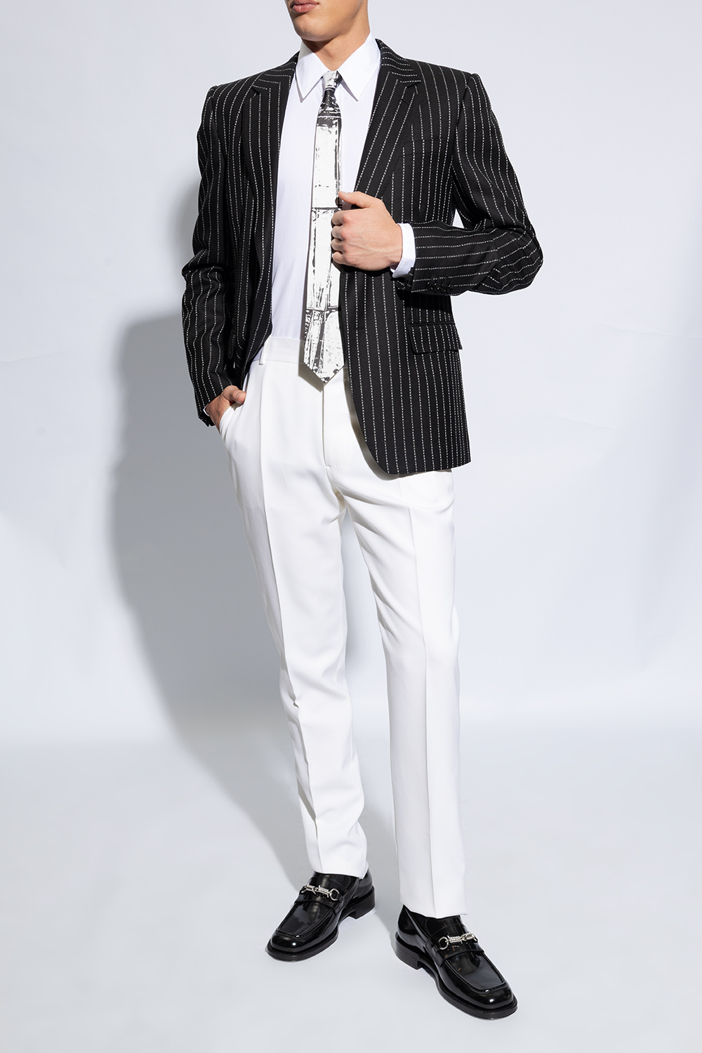 SchaferandweinerShops BF - Black 'Barbed' loafers Burberry SchaferandweinerShops BF - Black 'Barbed' loafers Burberry